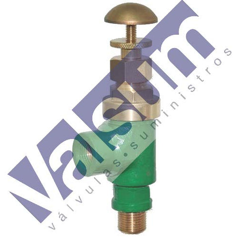 Grifo de cierre automático para indicador de nivel o purga (250, 251)