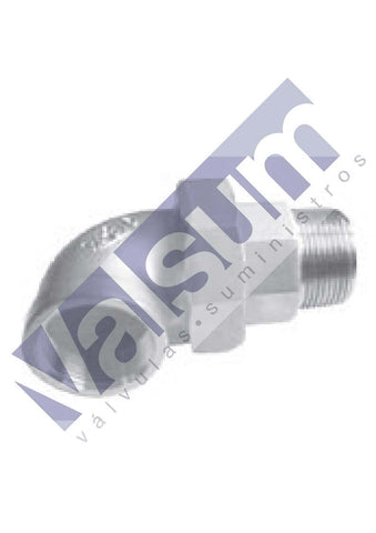 CODO RACOR M-H CONICA FIG. 98/342 INOX