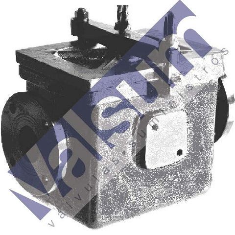 Caja de fangos cuadrada, paso recto