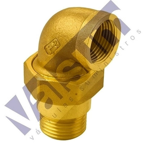 CODO RACOR H-H CONICA FIG. 96 LATON