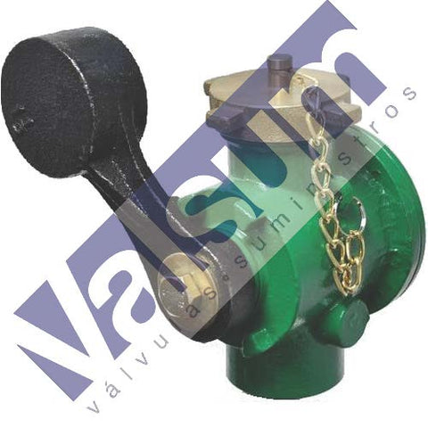 Grifo de sonda llave cierre automático con grifo de purga incorporado