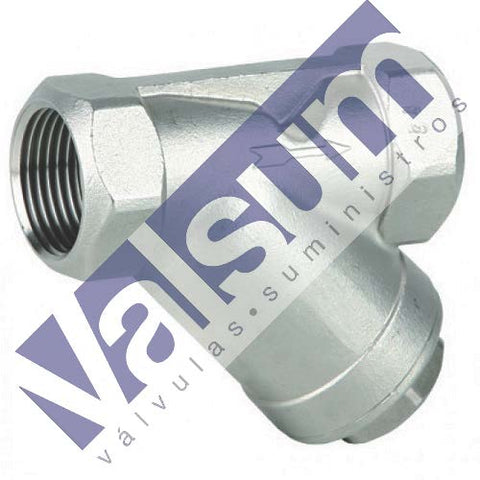 Filtro en "Y" total inox roscado
