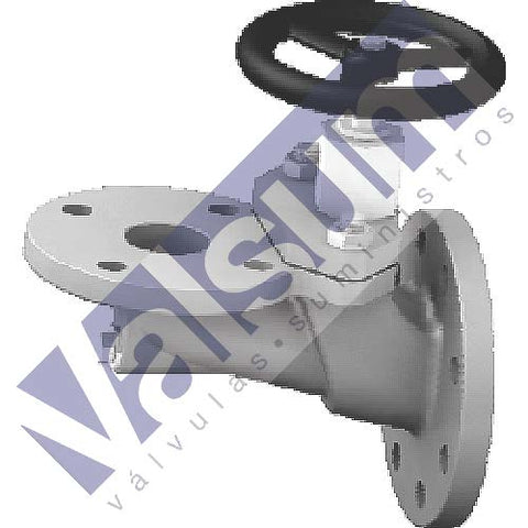 Válvula de Mal Tiempo, paso angular, Norma DIN