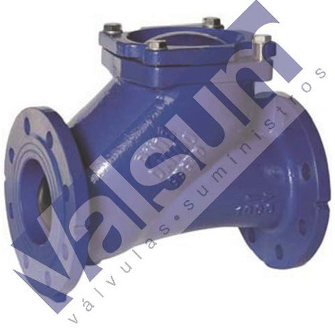 Válvula de retención de bola con bridas