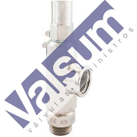 Válvula de seguridad, escape conducido