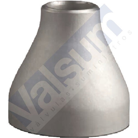 Reducción concéntrica Acero Inoxidable ASTM AISI-316 SCH-10